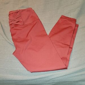 Yogalicious Lux Mauve 7/8 Ankle Leggings